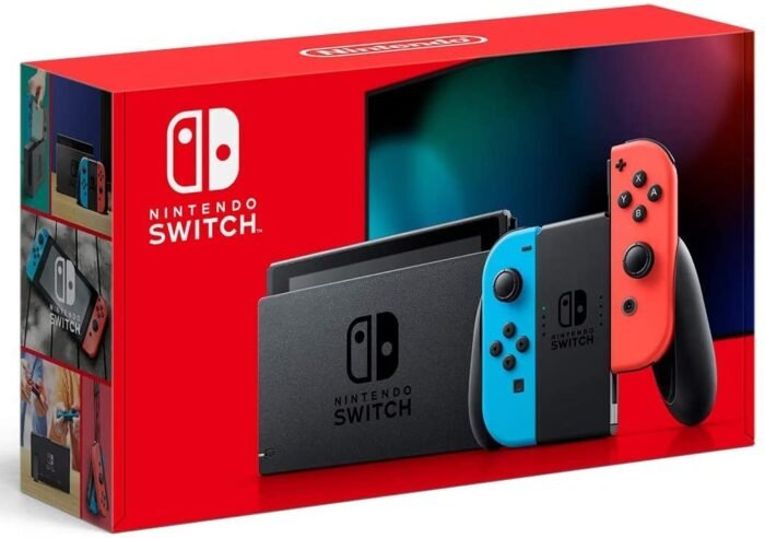 Nintendo Switch 32GB Handheld Console - Neon Red/Neon Blue - Image 5