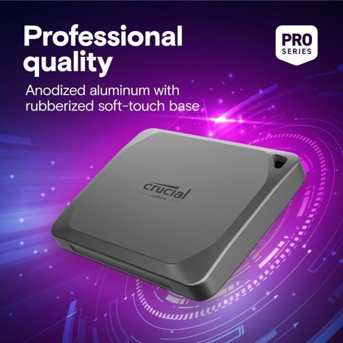 Crucial X9 Pro 4TB USB-C Portable External SSD (CT4000X9PROSSD9) - Image 2