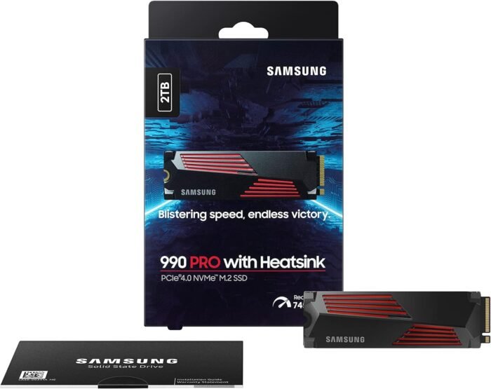 Samsung 990 PRO 2TB M.2 NVMe Internal SSD with Heatsink - Black (MZ-V9P2T0CW) - Image 10