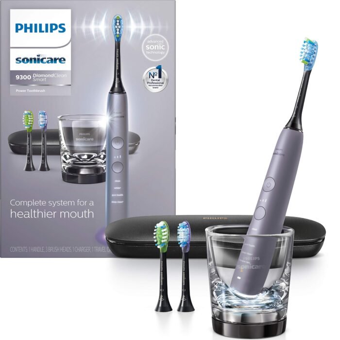 Philips Sonicare DiamondClean Smart 9300 Electric Toothbrush - Gray - Image 2