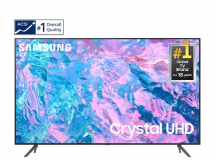 SAMSUNG 43" CU7000 Crystal UHD 4K Smart TV