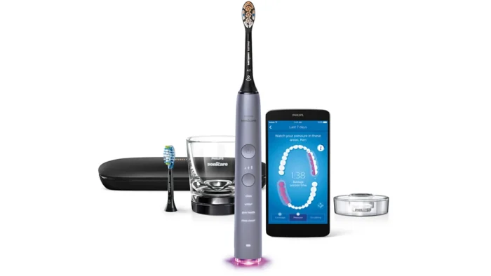 Philips Sonicare DiamondClean Smart 9300 Electric Toothbrush - Gray - Image 4