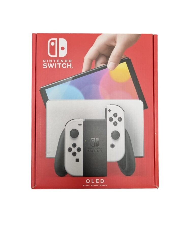 Nintendo Switch OLED Model Handheld Console - 64GB - White