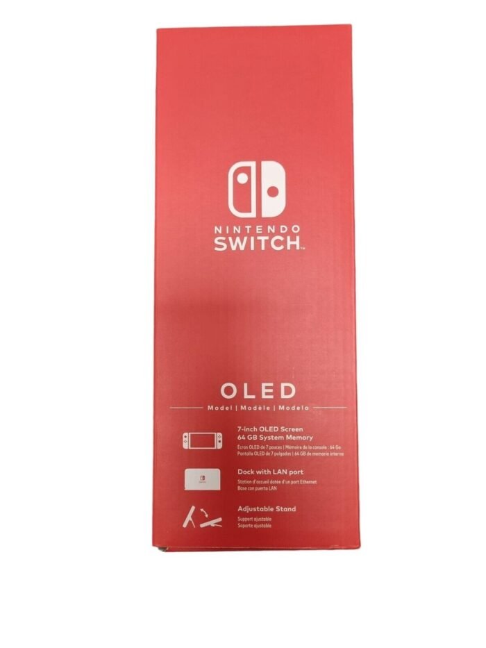 Nintendo Switch OLED Model Handheld Console - 64GB - White - Image 4