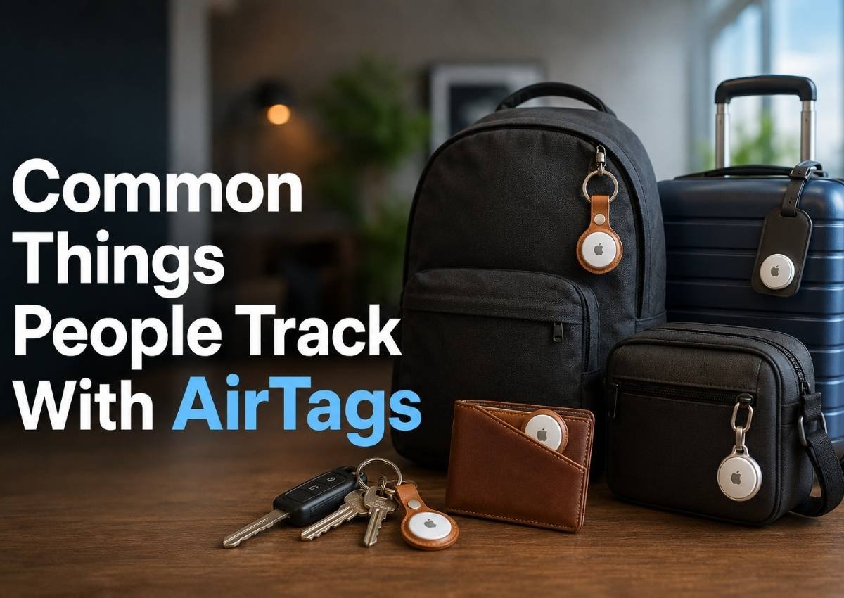 common things people track with airtags