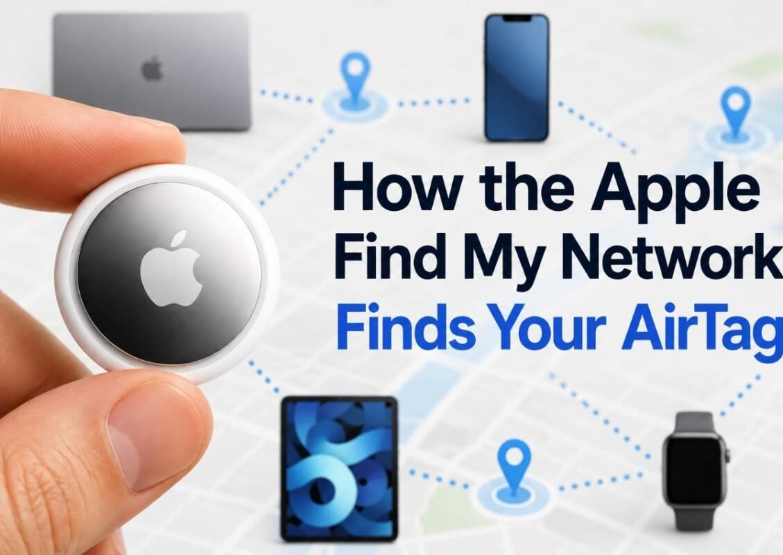 How the apple find my network finds your airtags